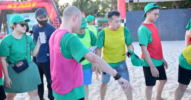 Team building trên biển