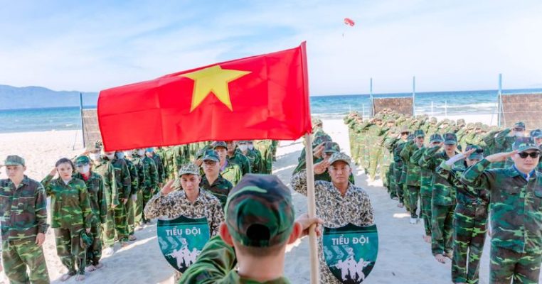 Team building được tổ chức chuyên nghiệp