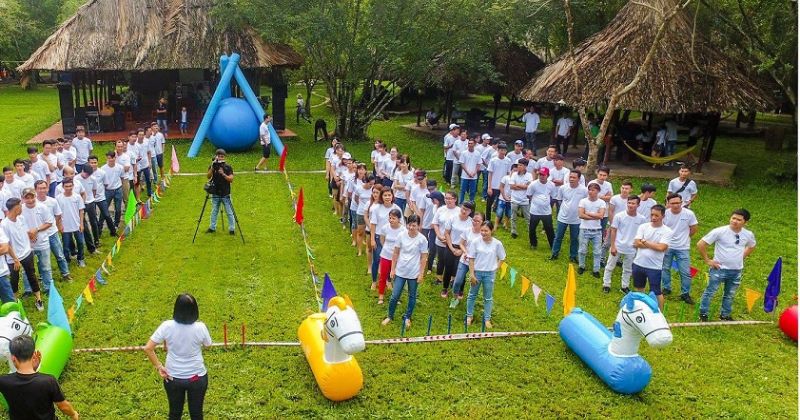 Kinh nghiệm tổ chức team building bò cạp vàng có thể bạn chưa biết