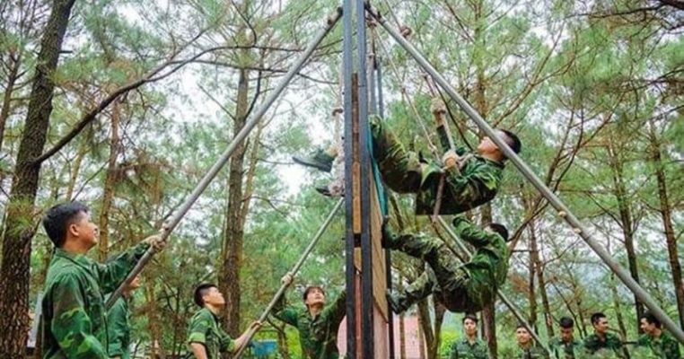 Team building quân đội với trò chơi hấp dẫn
