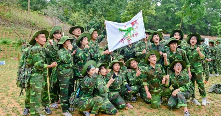 Trò chơi hấp dẫn cho team building quân đội